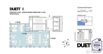 Reprezentatívna kancelária, DUETT I Námestie osloboditeľov - 16