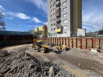 bager JCB 4CX, zemné výkopové a búracie práce, prípojky - 16