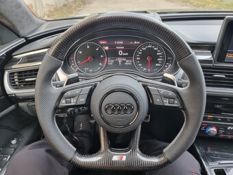 AUDI KARBONOVY ŠPORTOVÝ ZKOSENY VOLANT - 16