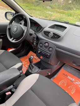 Predám Renault Clio 1,2 LPG benzin, rv 2009, 171256km - 16
