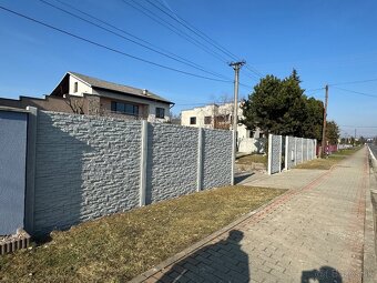 BETÓNOVÉ PLOTY LACNO A RÝCHLO KOŠICE/MOLDAVA OKOLIE - 16