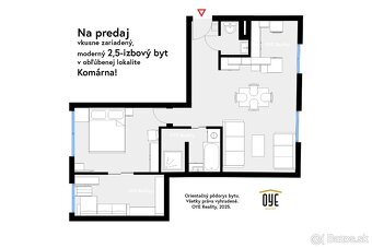 Na predaj vkusne zariadený, moderný 2,5-izbový byt v Komárne - 16
