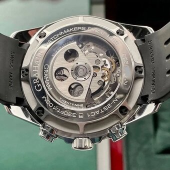 Graham, model Silverstone RS Skeleton, originál hodinky  - 16