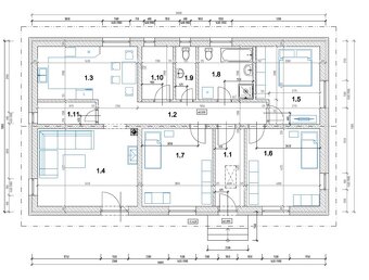 NOVOSTAVBA S VEĽKORYSÝM POZEMKOM PRI KOŠICIACH, 950 m², VAJK - 16