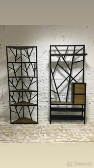 Poschodová posteľ kovová posteľ industry - 16