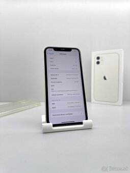 iPhone 11 WHITE TOP STAV NOVÁ BATÉRIA - 16
