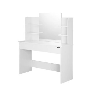 Toaletný stolík Lucia s LED osvetlením 140x110x40 - 16