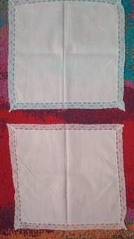 Predám obrusy,uteráky, utierky,látky, návlek na vankúš - 16