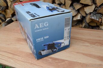 Pásová brúska AEG HBSE 100 ( 1010 W, 100 mm ) - 16