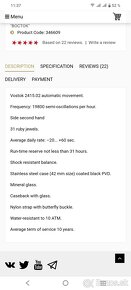 Vostok Komandirskie K-34 - 16