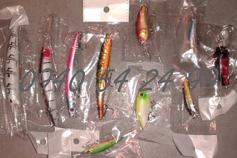 Rybárske potreby - sada mix voblerov - 16