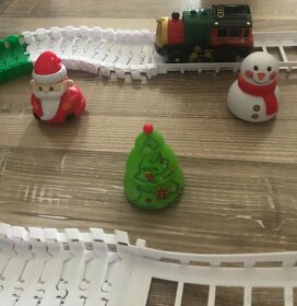 Hračka Vianočný vláčik na baterky/Nové - 16