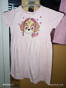 Šaty 122/128 a sukničky 116/122 - 16