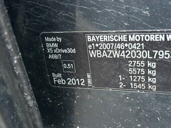 ROZPREDAME X5 E70 3,0d 180kw 2013 - 16