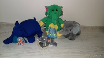 ✅ Dekoračné sošky slonov - rôzny materiál, veľkosť ✅ - 16