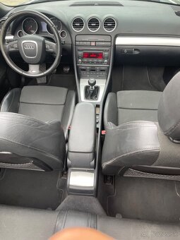 Predám Audi A4 cabriolet 2,0 TDi 103 kW manuál - 16