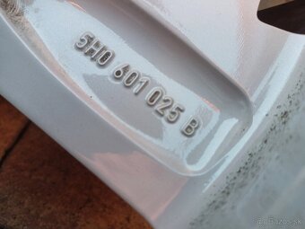hlinikové disky org.Vw Golf-8,-7,-GTI,--6,5Jx17-ET-46--5x112 - 16