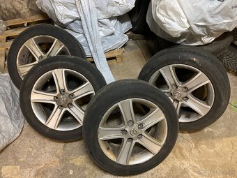 Predám originál disky plus letné pneu z Mazda 6 205 55 r16 - 16