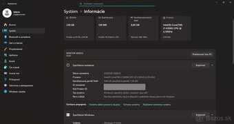 Ideapad 710s-13isk /i7-6500U/8GB RAM/FHD/256GB SSD/Nová bat - 16