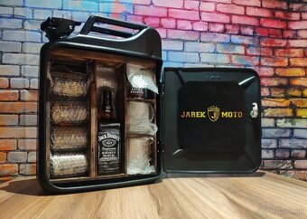 Kanister bar, minibar, barová skrinka - 16