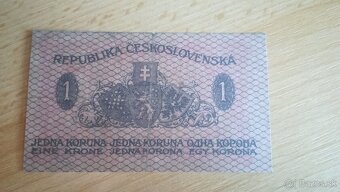 Kopie vzácných 1 republikových bankovek - Mucha - - 16