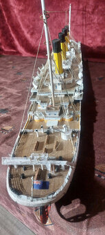 109 CM MODEL TITANICU Z DREVA - 16