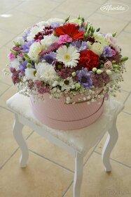Gratulačné kytice, kvetinové boxy na donášku ❤ - 16