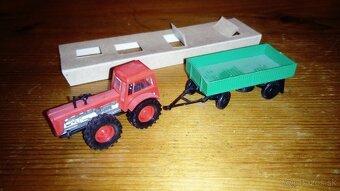 Plastové DDR modely k železnici veľkosť HO a TT - 16