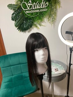 Dámske tupé – ručná výroba zo 100 % detských slovenských vla - 16