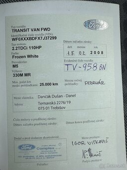Ford Transit 2.2 Tdci 81kw L2H2 2008 - 16
