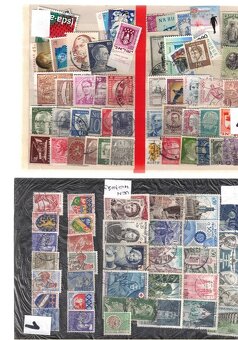 Poštové známky - MIX karty 30ks - 20€ - 16