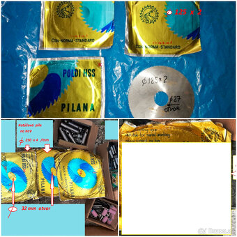 Rezné nastroje k obrábacím strojom a brúskam - Nové - 16