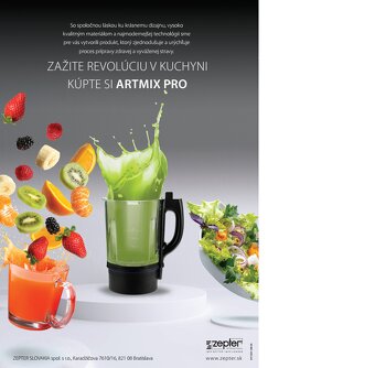 ZEPTER ARTMIX PRO, varný mixér- nový zabalený - 16