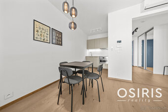 Klimatizovaný 2 izbový byt s terasou v Eurovea Tower, 1x par - 16