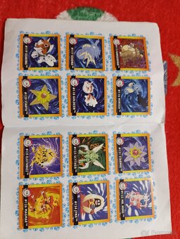 Pokémon nálepky plus album 1999 - 16