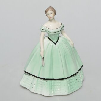 Coalport Zberateľské porcelánové sošky - Elegantné dámy - 16