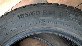 4 ks ZIMNÉ 185/60 R15 84T BARUM Polaris 5 - UŽ OD 15,-€/kus - 16
