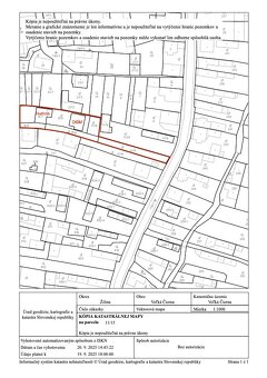 PREDAJ: Dom s pozemkom 1748 m2, Veľká Čierna, okr. ZA - 16