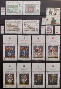 Známky ČESKOSLOVENSKO – 1 - 16