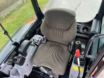 Minibagr Kubota KX027-4 / 3 režimy průtoku,3x lžíce - 16
