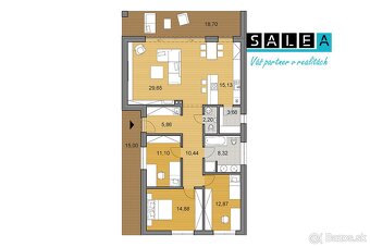 Výborná lokalita 4 izbový bungalov, 507m2, tepelné čerpadlo - 16