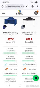 Brimo nožnicový stanok. Altánok. Predajný stánok - 16
