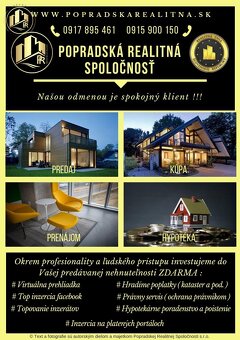 Pekný 2 izbový byt na prenájom Starý Juh, Poprad - 16