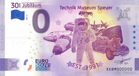 0 euro / 0 € souvenir bankovky zahraničné 1 - 16