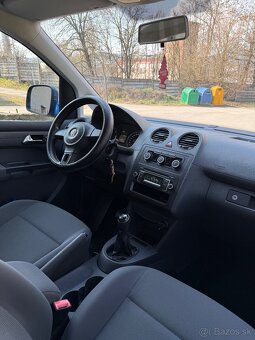 Volkswagen VW Caddy 1.6 TDI 75kw Comfortline,Klíma,Ťažné - 16
