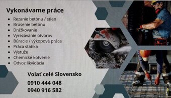 Rezanie betónu/stien vyrezavanie otvorov - 16