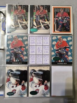 Hokejové kartičky - Patrick Roy 1 - 16