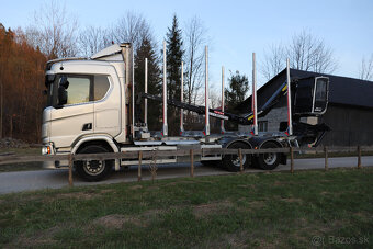 Scania R650 6x4 Lesovoz HR Palfinger Epsilon M12Z91 s kabíno - 16