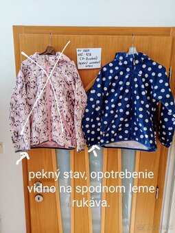 Prechodne,zimné  bundy pre dvojičky dievčatá/jednotlivo - 16