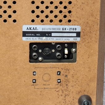 AKAI GX-210D / REEL TO REEL / STEREO TAPE RECORDER - 16